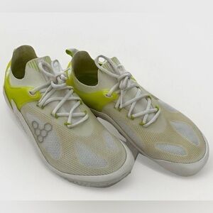 Vivo Barefoot Sneakers in White and Yellow/Green